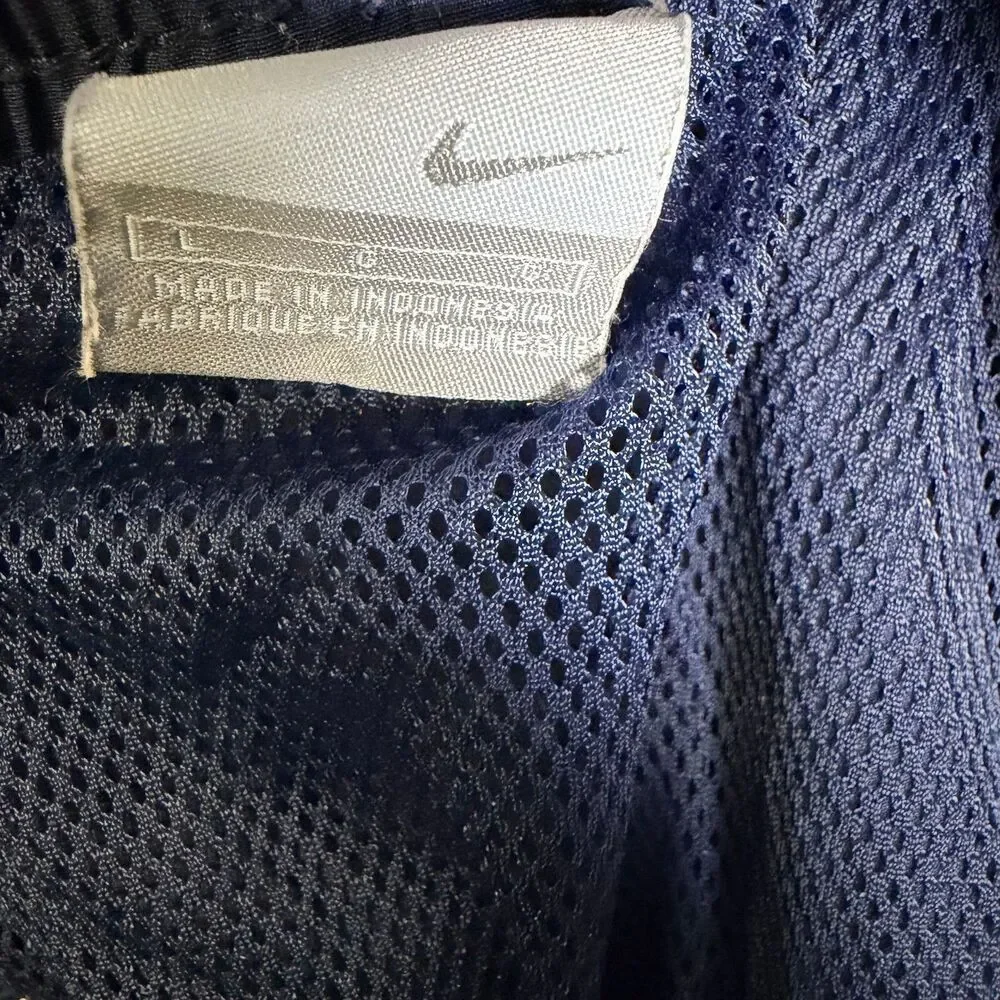 Vintage Nike Men's Swim Trunks Shorts Size Large Blue Beach Mesh Lined Gray Tag